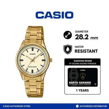 Casio Standard LTP-V005G-9A Jam Tangan Wanita - Gold Gold