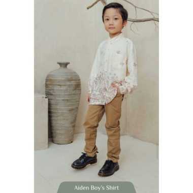 Harlowkids Aiden Boy's Shirt S Baked Clay