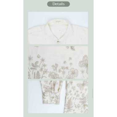 Harlowkids Aiden Boy's Shirt M Mocha Mousse