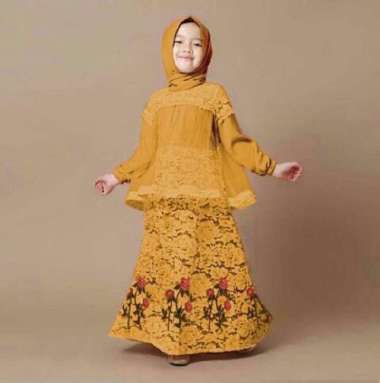 Kids Hijab Anak Labiba Mustard