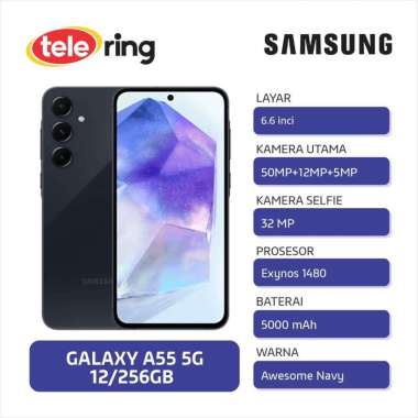 HP SAMSUNG A55 5G 12/256GB NAVY