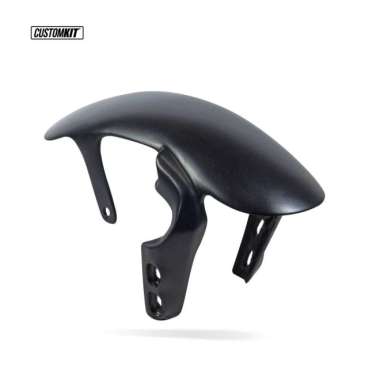 SPAKBOR DEPAN UP SIZE XSR 155 - HITAM - SEAESAW