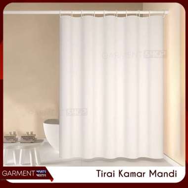 Tirai Kamar Mandi Diamond Shower Curtain Bahan Quality Premium Tebal Waterproof Merek KOTAKIN RANDOM