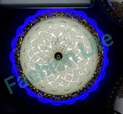 LAMPU PLAFON LED KRISTAL / LAMPU TEMPEL LED / LAMPU HIAS PLAFON / LED