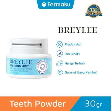 Breylee Teeth Whitening Powder 30gr Pemutih Gigi
