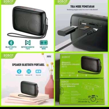 ROBOT RB110 BLUETOOTH SPEAKER alt RB100