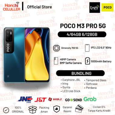 Xiaomi POCO M3 PRO 5G 6/128GB 4/64GB Garansi Resmi Xiaomi Indonesia Original M3 PRO 6/128GB Full Bon
