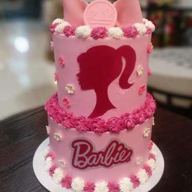cake barbie birthday cake ulang tahun cake Barbie doll d15