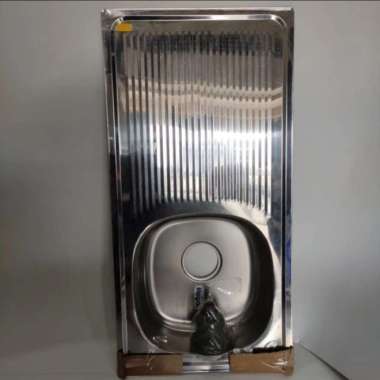 WashBak Wastafel Kitchen Sink Bak Cuci Piring Royal SB35 SB 35 Stenlis