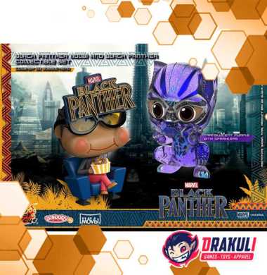 Cosbaby 487 Black Panther Movbi & Black Panther Set COSB487