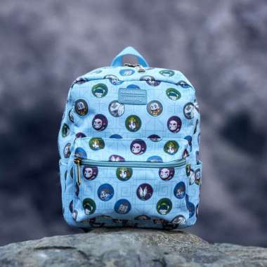 Loungefly Nickelodeon Avatar The Last Airbender Aop Square Nylon Mini Backpack
