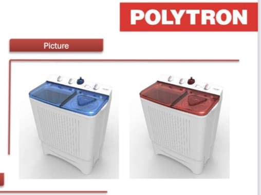 mesin cuci polytron 2 tabung pwm 951