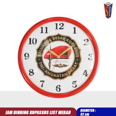 Jam Dinding Logo Kopassus - Jam Dinding Kopassus