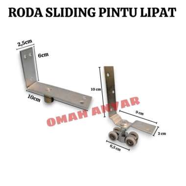 Roda Sliding Pintu Rumah cocok untuk 777 Muller Soligen R.PINTU LIPAT
