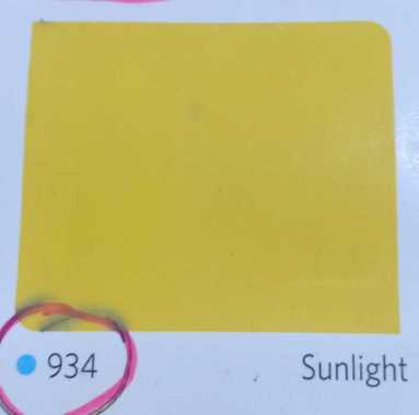 Cat Tembok Vinilex 5 Kg , Cat Nippon Paint 5Kg, cat tembok interior dan eksterior 934/SUNLIGHT