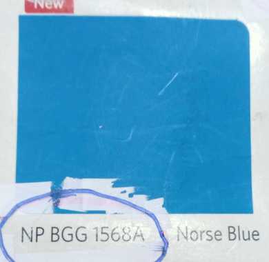 Cat Tembok Vinilex 5 Kg , Cat Nippon Paint 5Kg, cat tembok interior dan eksterior 1568 A /NORSE BLUE