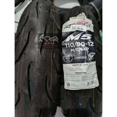BAN LUAR CORSA PLATINUM M5 TUBELESS RING12 100/90-12 110/80-12 110/90-12 120/80-12 110/90-12