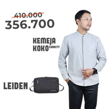 Consina Charity bundling kemeja lengan panjang + Leiden M