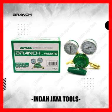 BRANCH OX003 Regulator Las OXYGEN Oksigen Tabung Las O2 Oxy Welding