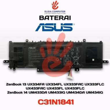 Baterai Asus ZenBook 14 UX434FL UX434FLC UX434FQ UX434IQ C31N1841