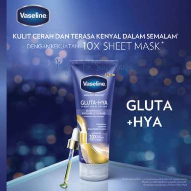 Vaseline Body Lotion Healthy Bright Gluta-Hya Overnight 200