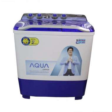 Mesin Cuci Aqua Qw-750Xt Mesin Cuci 2 Tabung 7 Kg New