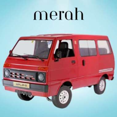 WPL D42 RC CAR 1/10 / RC DRIFT DAIHATSU HIJET / MOBIL REMOTE CONTROL Merah
