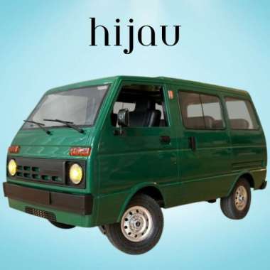 WPL D42 RC CAR 1/10 / RC DRIFT DAIHATSU HIJET / MOBIL REMOTE CONTROL Hijau