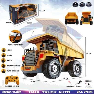 RC DUMP TRUCK-MOBIL REMOTE CONTROL TRUK-DUMP TRCUK
