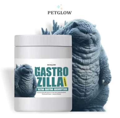 Petglow Gastro Zilla Cat Probiotic Probiotik untuk Gastrointestinal Kucing Anabul