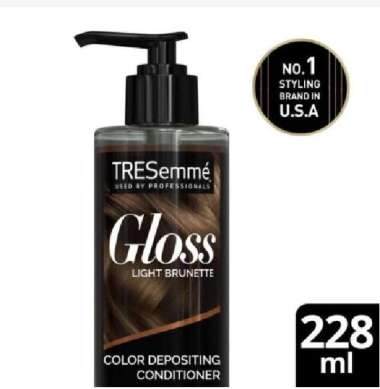 Tresemme GLOSS Color DEPOSITING CONDITIONER LIGHT BRUNETTE - 228 ML