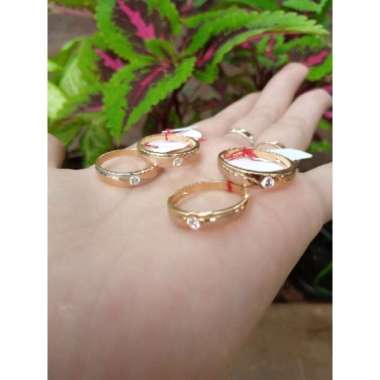 Cincin Tunangan Emas Asli Cincin Wanita Cincin Kawin Cincin Terbaru Cincin Emas Murah Cincin Wedding