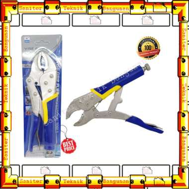 Tang Buaya Gagang Karet 10 Inch Tang Jepit Heavy Duty Vise Grip Plier Multivariasi Multicolor