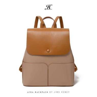 Jims Honey - Aida Backpack - Tas Ransel Wanita Cream-apricot