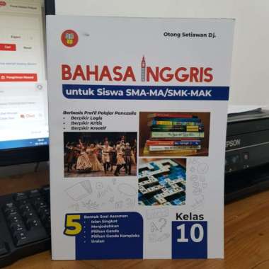 BUKU BAHASA INGGRIS SMA/MA/SMK KELAS 10 (KURIKULUM MERDEKA) Multivariasi Multicolor