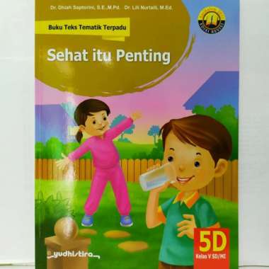 Buku Teks tematik terpadu SD/MI 5 jld 5D revisi Yudhistira Multivariasi Multicolor