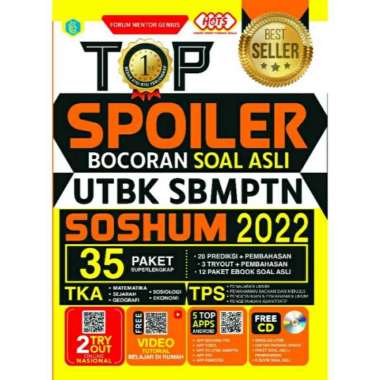 Top Spoiler Bocoran Soal Asli UTBK SBMPTN Soshum 2022 Multivariasi Multicolor