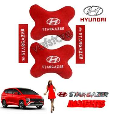 BANTAL MOBIL HYUNDAI STARGAZER Merah