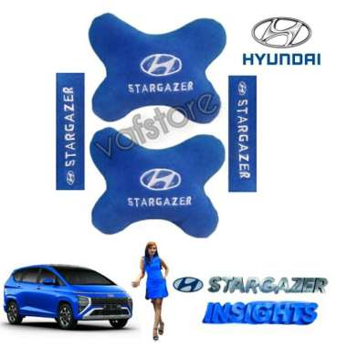 BANTAL MOBIL HYUNDAI STARGAZER Biru