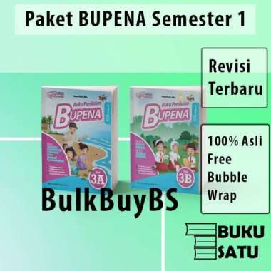 PAKET BUPENA Kelas 3 3A & 3B K13N ERLANGGA BulkBuyBS Multivariasi Multicolor