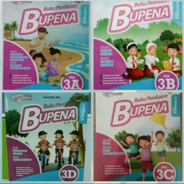 BUPENA SD KELAS 3 ABCD Multivariasi Multicolor