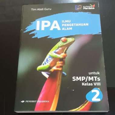 buku smp kelas 8 kurikulum merdeka ipa erlangga Multivariasi Multicolor