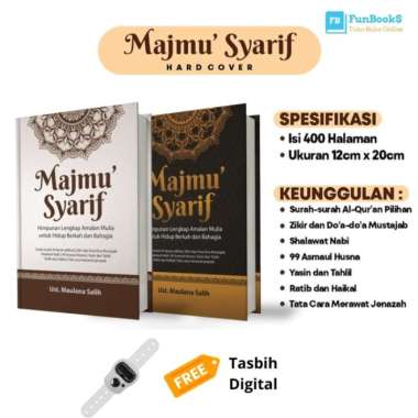 Buku Doa Dzikir - Buku Kitab Majmu Syarif Terlengkap Sahida Multivariasi Multicolor