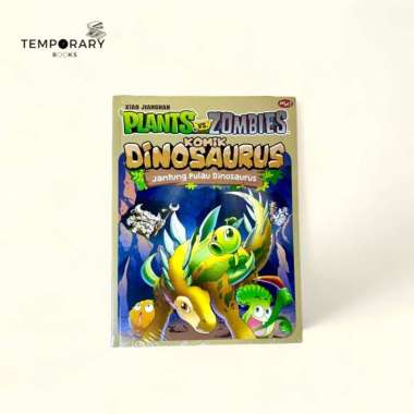 Buku Plants VS Zombies Series Komik Dinosaurus Multivariasi Multicolor