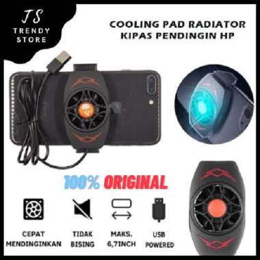 Kipas Pendingin HP Fan Cooler Pad Smartphone Mobile Radiator Gaming