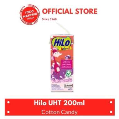 HILO UHT SCHOOL COTTON CANDY 200 ML