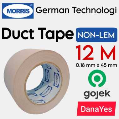 MORRIS Isolasi pipa ac duct tape ac non lem 12 meter