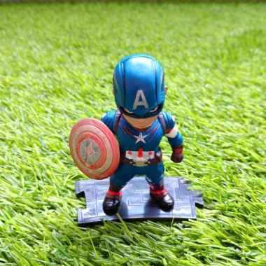 Action Figure Chibi Marvel Captain America