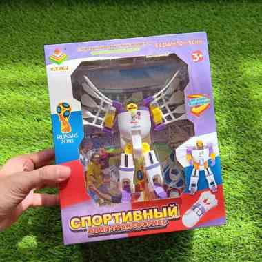 Mainan Robot Deformation World Cup 2018 Soccer Ball