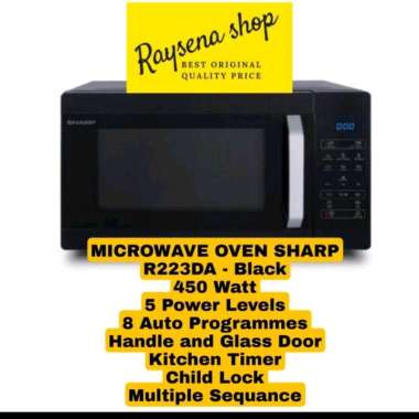 MICROWAVE OVEN R 223DA BK / R223DA / R-223DA / R 223 DA